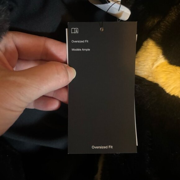 NWT Nike Women's Faux Fur Swoosh Jacket sz L - Picture 5 of 7